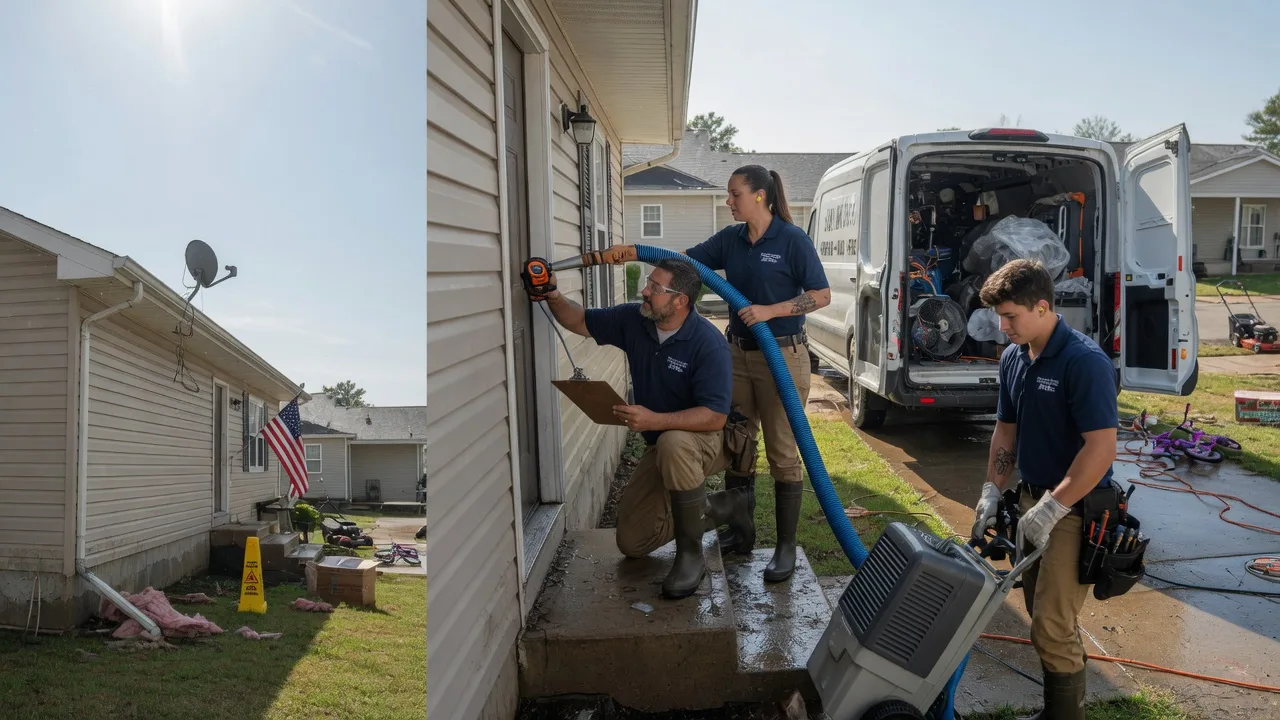Ceiling Water Damage Restoration in Clements, MN near me
